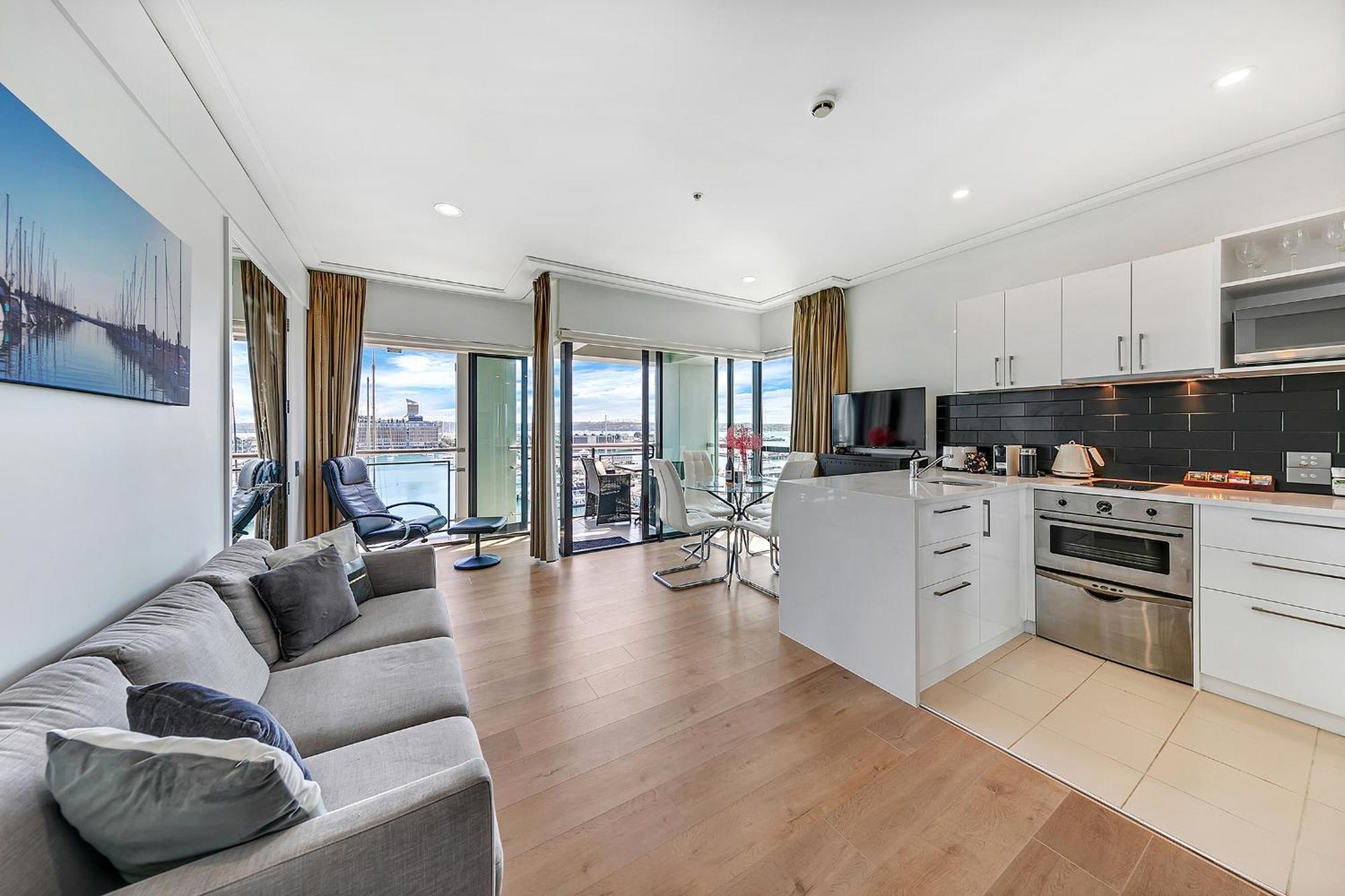Exquisite Sun Soaked Corner Apartment Auckland Exterior foto